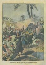 La precipitosa fuga dei turchi dal loro campo a Bir-el-Din