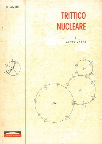 Trittico nucleare e altri versi - Gualtiero Amici - copertina