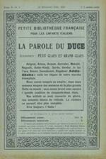 La parole du 