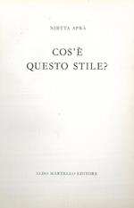 Cos'é questo stile?