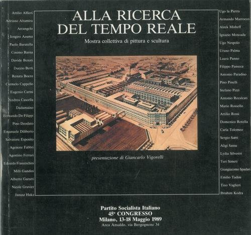 Alla ricerca del tempo reale. Mostra collettiva di pittura e scultura - Monica Architetto - copertina