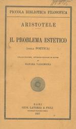 Il problema estetico. (Dalla Poetica