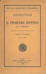 Il problema estetico. (Dalla Poetica