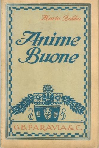 Anime buone - Maria Bobba - copertina