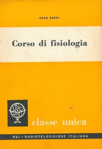 Corso di fisiologia - Enzo Boeri - copertina