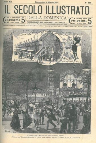 Il Carnevale a Milano. La fiera di Porta Genova - A. Bonamore - copertina