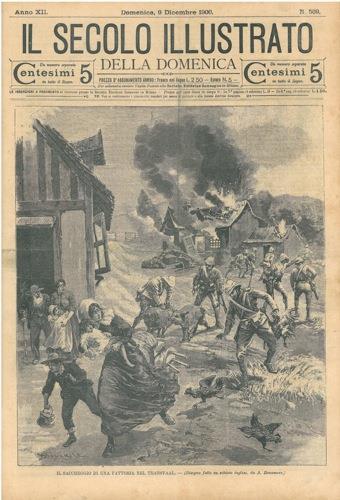 Saccheggio di una fattoria nel Transvaal - A. Bonamore - copertina