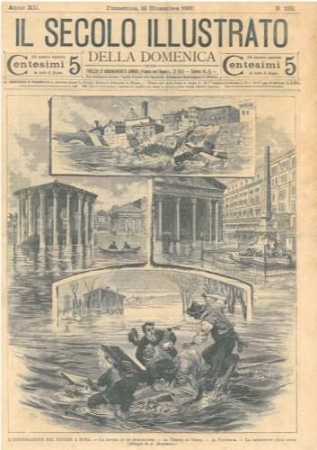 L' inondazione del Tevere a Roma - A. Bonamore - copertina