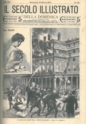 L' incendio del Teatro della Comédie Française - A. Bonamore - copertina