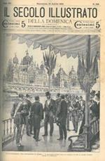 L' inaugurazione dell'Esposisizione di Parigi. Il presidente Loubet passa sul battello davanti al Palazzo Italiano