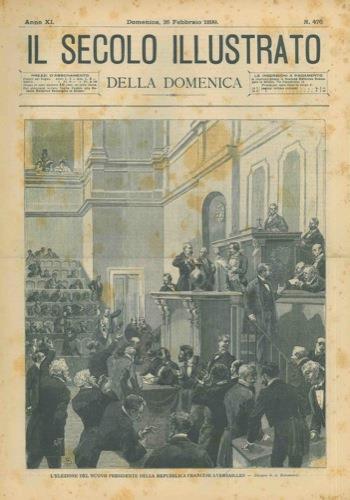L' elezione del nuovo Presidente della Repubblica francese a Versailles - A. Bonamore - copertina