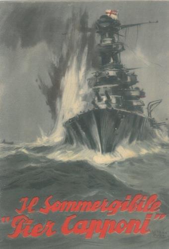 Le straordinarie avventure del sommergibile "Pier Capponi" - Pietro Caporilli - copertina