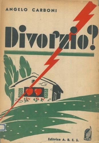 Divorzio - Angelo Carboni - copertina