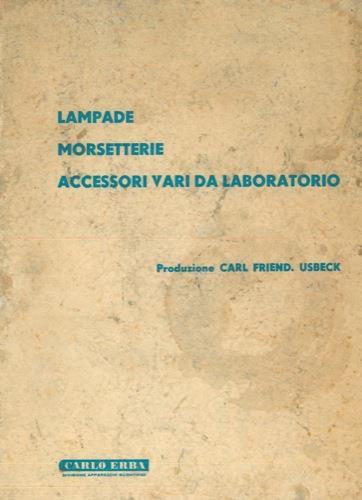 Lampade morsetterie e accessori vari da laboratorio - Friend Carl - copertina