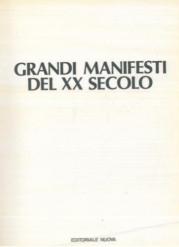 Grandi manifesti del XX secolo - Giovanni Cavallotti - copertina