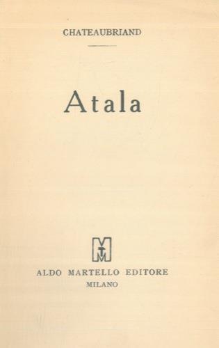 Atala - François-René de Chateaubriand - copertina