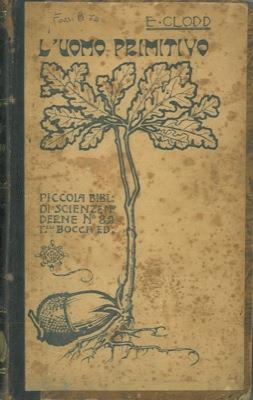 L' uomo primitivo - Edward Clodd - copertina