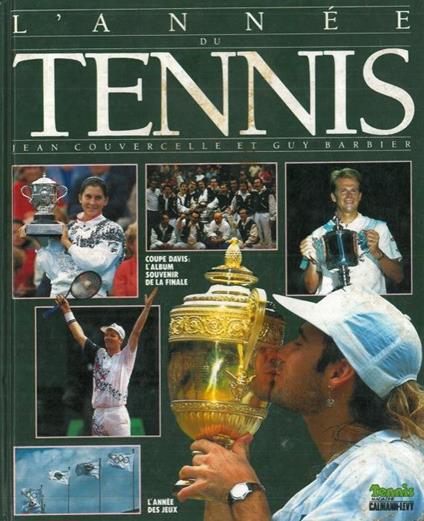 L' année du tennis 1992 - Jean Couvercelle - copertina