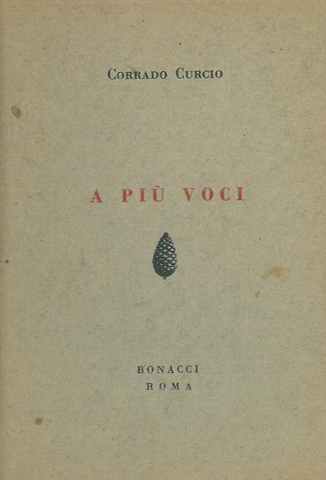 A più voci - Corrado Curcio - copertina