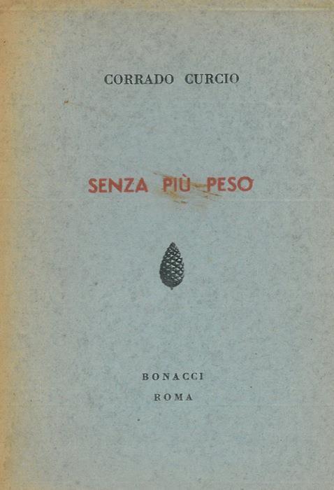Senza più peso - Corrado Curcio - copertina