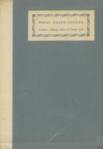Poems - Eileen Duggan - copertina