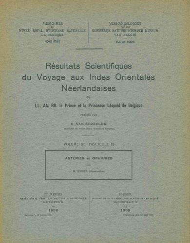 Astéries et Ophiures - Howard Engel - copertina