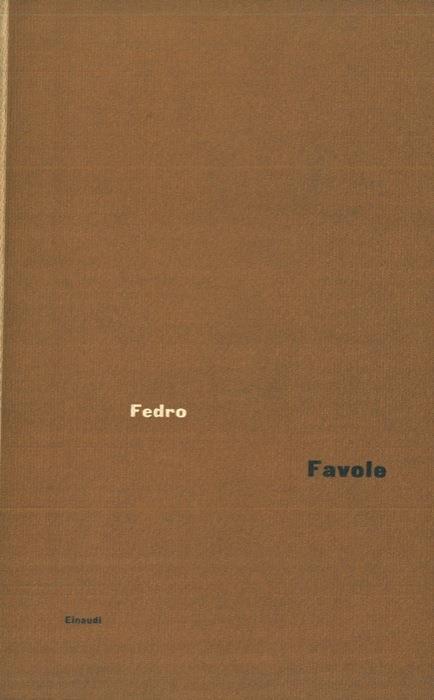 Favole - Fedro - copertina