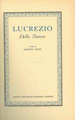 Lucrezio. Della natura