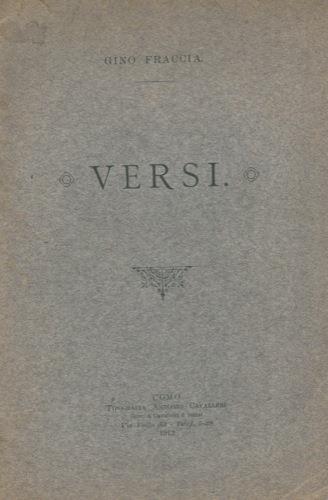 Versi - Gino Fraccia - copertina