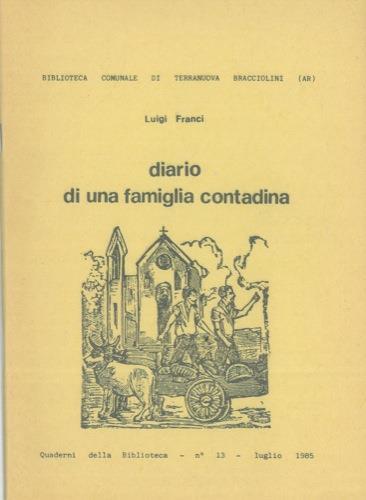 Diario di una famiglia contadina - Luigi Franci - copertina