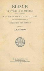 Elegie di Ovidio e di Tibullo