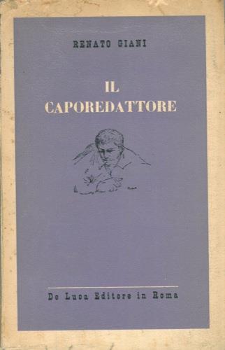 Il caporedattore - Renato Giani - copertina