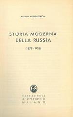 Storia moderna della Russia (1878 - 1918)