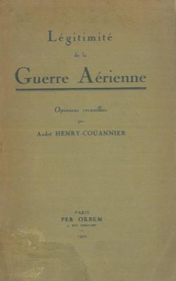 Légittimité de la guerre aérienne - W. Henry Hudson - copertina