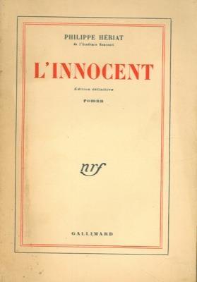 L' innocent - Philippe Heriat - copertina