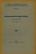 Sulle variazioni quantitative dello zooplancton nel Mare Ligure