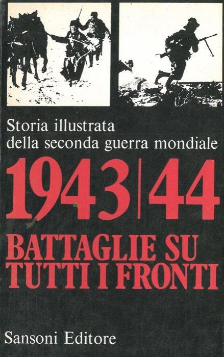 1943/44 battaglie su tutti i fronti - Hans Jacobsen - copertina