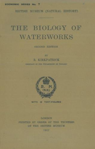 The biology of waterworks - Ralph Kirkpatrick - copertina
