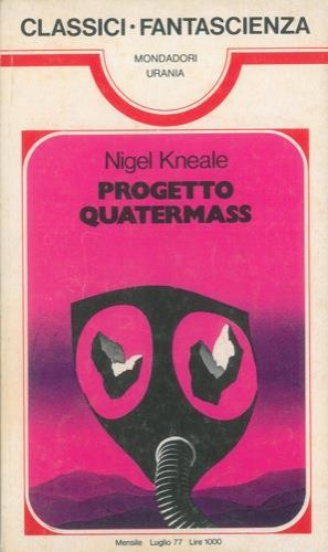 Progetto quatermass - Nigel Kneale - copertina