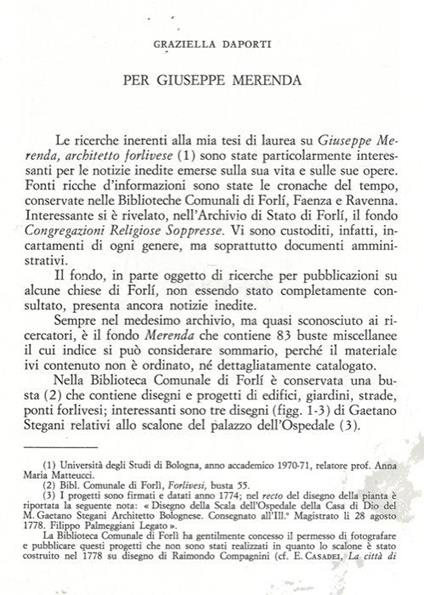 Per Giuseppe Merenda - copertina