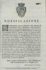 Riconferma per altri sei anni agevolazioni a favore dei Fabbricanti Lanaioli