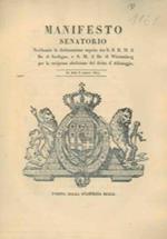 Accordo tra il Re di Sardegna e il Re di Wurtemberg per la reciproca abolizione del diritto di albinaggio