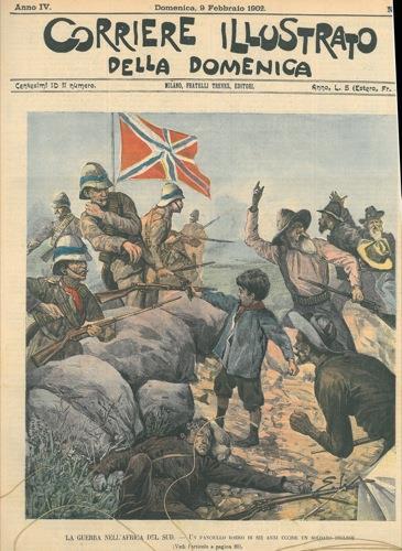 Un fanciullo boero di sei anni uccide un soldato inglese - copertina