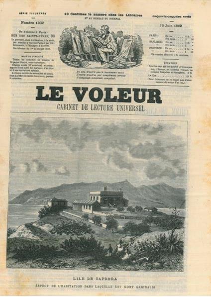 L'ile de Caprera. Portrait de Garibaldi - copertina