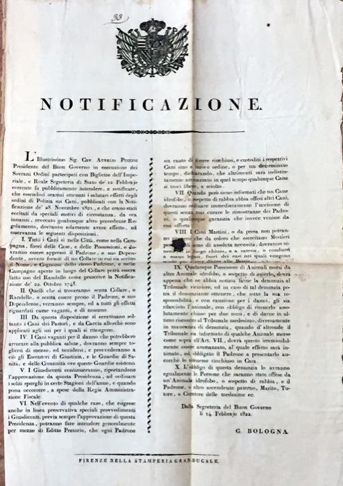 Norme per i possessori di cani e sui cani randagi - copertina