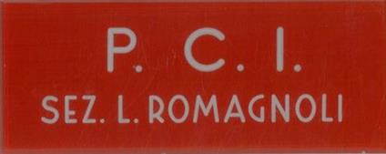 P.C.I. Sez. L. Romagnoli - copertina