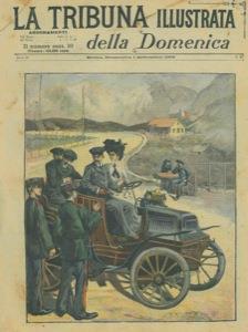 Il Re e la Regina in automobile - copertina