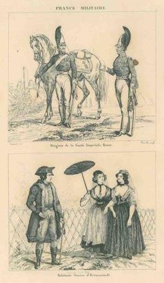 Dragons de la Garde Imperiale Russe. Habitants saxons d'Hermanstadt - copertina