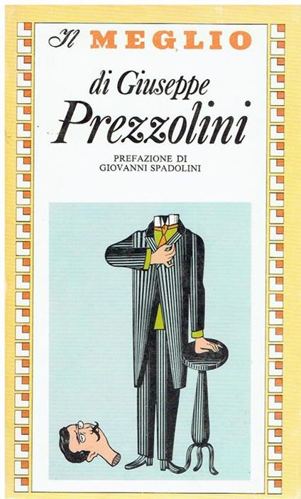 Il meglio di Giuseppe Prezzolini - copertina
