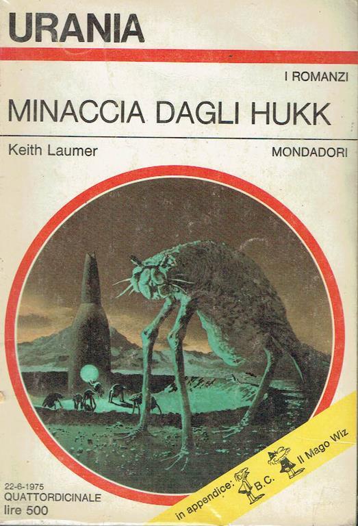 Minaccia dagli Hukk - Keith Laumer - copertina